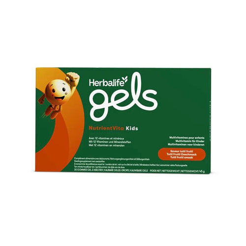 Gels NutrientVita Kids Tutti Frutti 30 kaubare Gelee - Drops - Herbalife